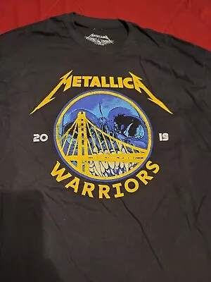 Metallica Tour Shirt Golden Warriors From SM2 • $25