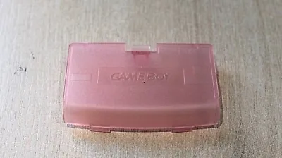 Clear Pink Battery Cover For Nintendo Game Boy Advance Replacement New GBA • £3.19