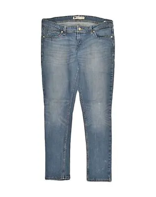 LEVI'S Womens Demi Curve Low Waist Skinny Jeans W32 L28 Blue Cotton VA11 • £16.71