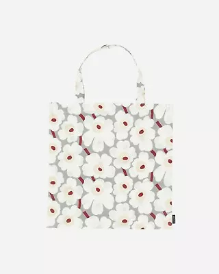 Marimekko Mini Uniko Fabric Tote Bag White Red Cotton 100% Japan Exclusive Only • $84.99