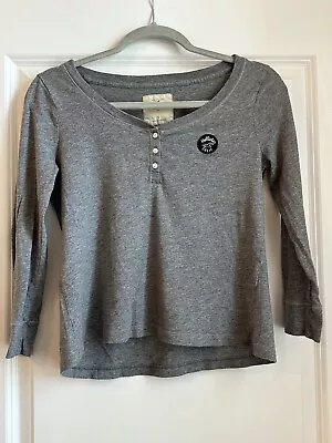 Vintage Women’s Hollister Grey Long Sleeve Size Small • £8.04