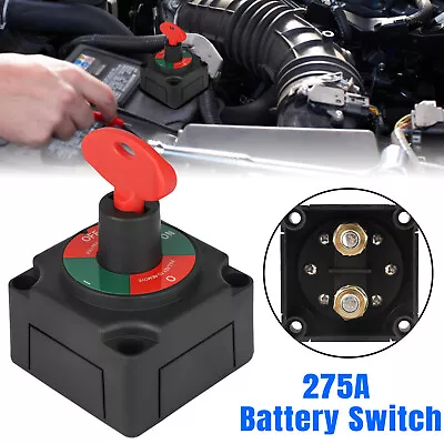 275A Battery Switch Car Marine Boat Master Power Cut Off Disconnect Isolator US • $15.48