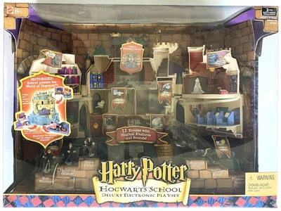 $209.95 • Buy NEW 2001 Hogwarts School Electronic Playset Harry Potter Mattel Polly Pocket!