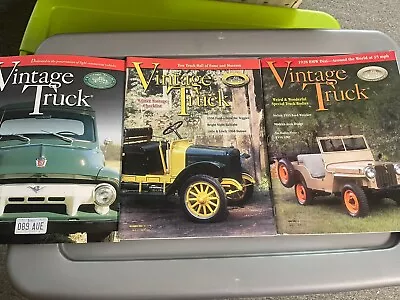 VINTAGE TRUCK Magazine -3 Issues • $8.99