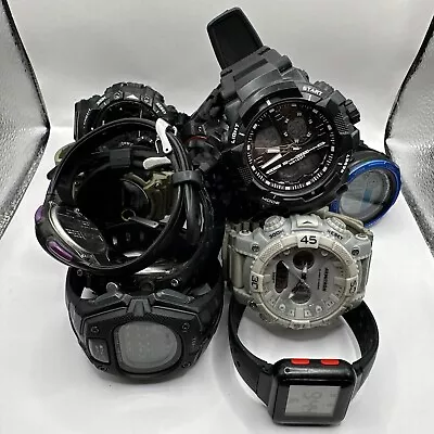 Lot Of 11 Digital Sport Tactical Watches • $5