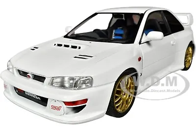 1998 Subaru Impreza 22b Rhd Pure White 1/18 Diecast Model Car By Solido S1807404 • $53.99