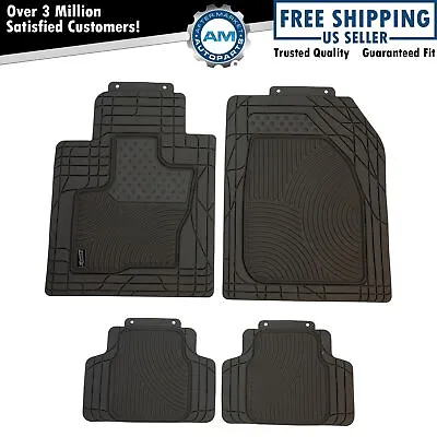 Armor All Custom Accessories Smart Fit Gray Rubber Floor Mat Set Of 4 New • $49.99