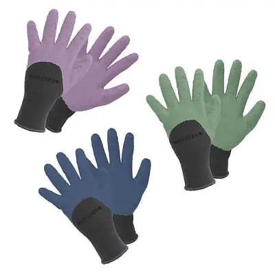 Briers Gardening Gloves Garden All Season Multi Task Waterproof Womens Mens • £4.49