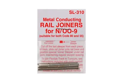 Peco SL-310 Streamline Metal Conducting Rail Joiners For N Gauge • £3.30