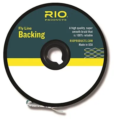 RIO Dacron Fly Line Backing 20lb / 100 Yards Color White #6-26556 • $9.99