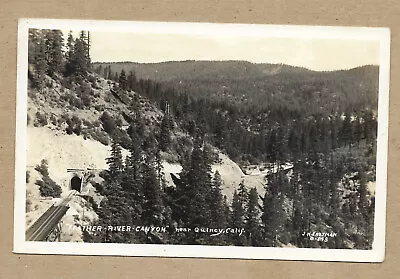 1936 Feather River Canyon Near Quincy California RPPC Real Photo Postcard • $9.99