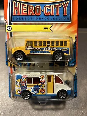 2 - Matchbox HERO CITY - #42 Bus - #59 Sunday Driver • $8