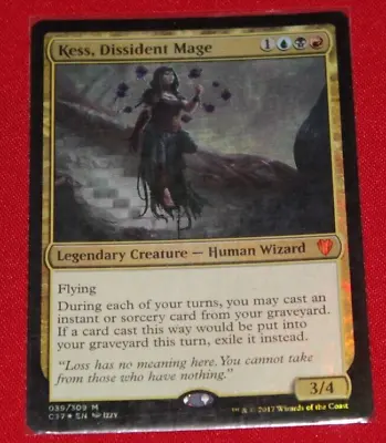 Magic The Gathering Kess Dissident Mage Commander 2017 Used • $5