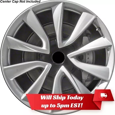 New 19  Silver Alloy Wheel Rim For 2017 2018 2019 2020 Tesla Model 3 - 96231 • $220