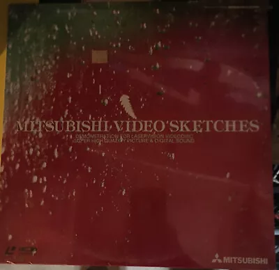 Mitsubishi Video Sketches Sealed 1989 RarePromo Demo / LD Laser Disc Laserdisc • $100