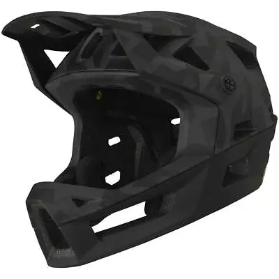 IXS Trigger FF MIPS Enduro Mountain Bike Full Face Helmet Black Camo ML(57-59cm) • $240.57