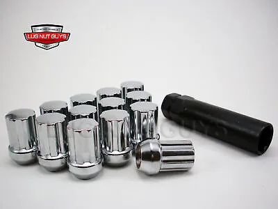 20 Spline 9/16-18 Short Bulge Acorn Lug Nuts • $19.95