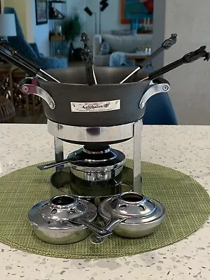 Calphalon 1 1/2 Qt. Fondue Set Collector's Edition AS IS • $29.99