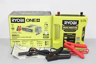 RYOBI ONE+ 18V 800-Watt Max 12V Automotive Power Inverter With Dual USB Ports • $89.95