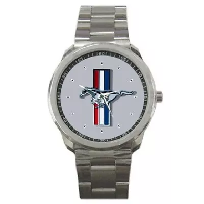 Ford Mustang Giugiaro Logo Emblem Wristwatch • $17