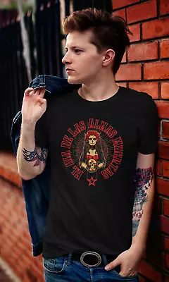 Deadstar Clothing ''dia De Los Muertas'' - Men's Black T-shirt Size Small  *new • £12.50