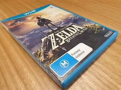 $99.95 • Buy The Legend Of Zelda Breath Of The Wild Nintendo Wii U Rare Free Tracked Postage