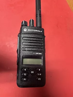 Motorola XPR3500E UHF 403-527 MHz Digital Portable AAH02RDH9VA1AN W/Battery • $268