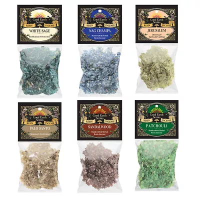 Natural Resin Incense 1 Oz Pack | Choose Your Scent | Meditation Church Incense • $6.95