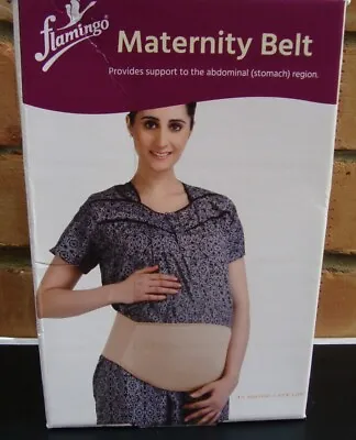 Flamingo Maternity Belt OC-2031 Beige Size: Small (for 34-38 / 85-95cm Waist) • £4