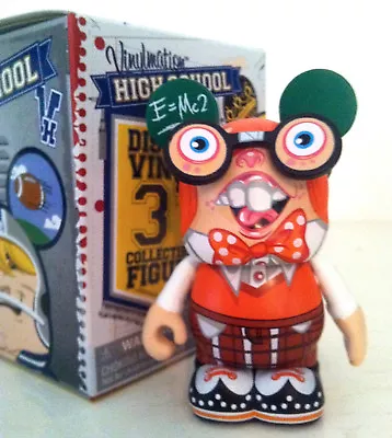 Disney Vinylmation 3  High School Nerd Geek Brain Smart Valedictorian Graduation • $10.99