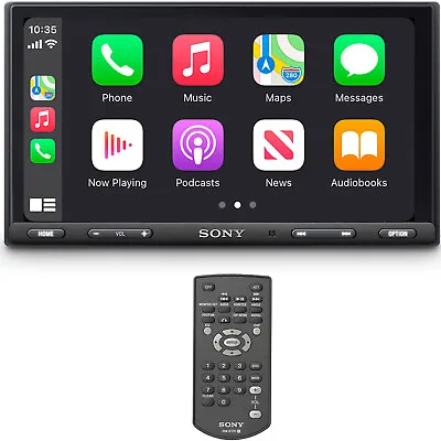 Sony XAV-AX5600 6.95  Car Stereo 2-DIN SXM Ready Apple CarPlay & Android Auto • $449.99