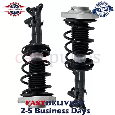 Pair Front Spring Shock Struts W/ADS For Mercedes W218 W212 CLS63 E63 AMG 4Matic • $381