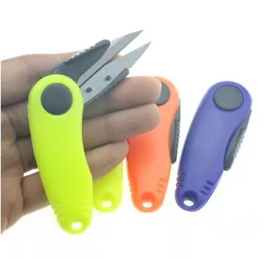 Fishing Scissors Line Cutter Stainless Steel Mini Foldable Scissors Tool • $7.99