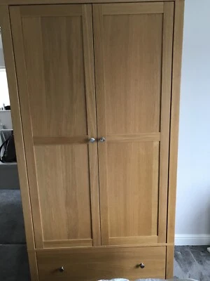 £100 • Buy IKEA Wooden Wardrobe 