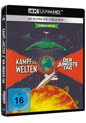 Kampf Der Welten (1953) / Der Jüngste Tag (1951)[4K UHD Blu-ray & Blu-ray/NEU/OV • £26.02