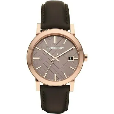 Brand New Burberry BU9013 Classic 38 Mm Rose Tone Swiss Unisex Watch • $179.99