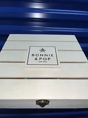 Bonnie And Pop New York Wooden Box  Box Only Bonnie Pop • $14.75