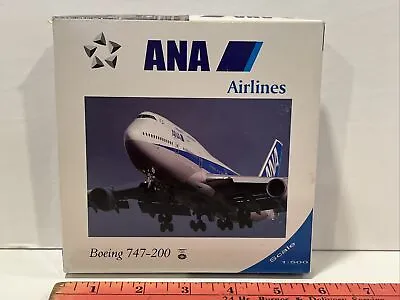1:500 Herpa ANA Japan Air Nippon Airlines Boeing 747 200 Scale Toy Model Metal • $75