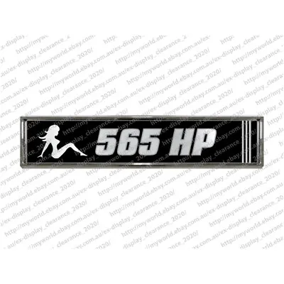 #5123 Big Rig 565 Hp Truck Dash Badge Kenworth-western Star-great Gift Idea! • $37