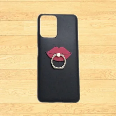 For ZTE Blade A72 A51 A52 Optus X Max Tap 2 3D Cute Lips Holder Soft TPU Cover • $8.93