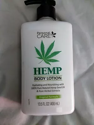 Hemp 13.5  FL Oz Personal Care Original Formula Body Lotion NEW • $15