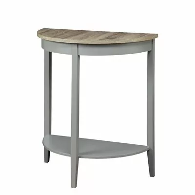 ACME Justino Console Table In Gray Oak And Gray • $59