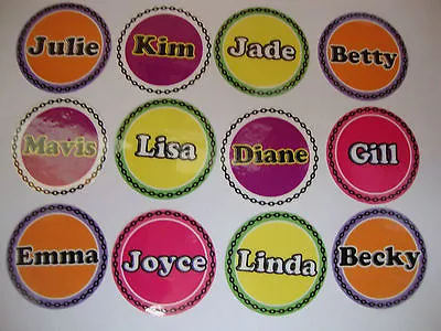  12 Lawn Bowls Stickers 1  Names Crown Green Bowls Flat Green & Indoor  Bowls    • £2.99