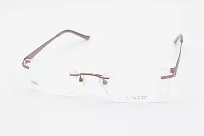 AIRLOCK SHATTERED 205 601 Rose Mosaic 52-18-135 Rimless Eyeglasses Frames O850 • $29.99