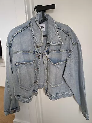 Zara Denim Jacket Size L • $15