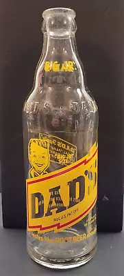 Vintage Soda Pop Bottle Dad's Root Beer Big JR 10 Oz. Richmond Missouri ACL • $14.99