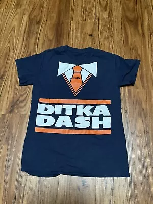 NFL Ditka Dash Soldier Field 2015 Navy Blue Men’s S Small T Shirt Chicago Bears • $5.99