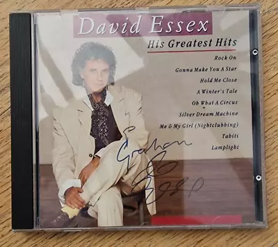 David Essex His Greatest Hits 1993 Signed CD Excellent Condition • £12