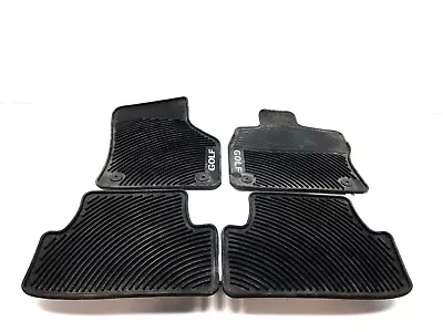 2015-2021 Volkwagen Golf Rubber Winter Floor Mat Mats Oem • $54.99