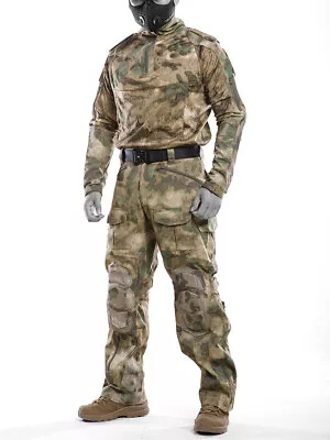 Airsoft Men's Tactical Combat Shirt Pants Army Hunting Military Camo BDU Uniform • $94.04